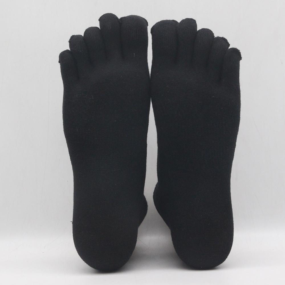 여자 발가락양말 단목 3켤레(블랙)_HG5969-2A